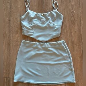 Tiger Mist Eleyna Top & Cider Skirt, Size S